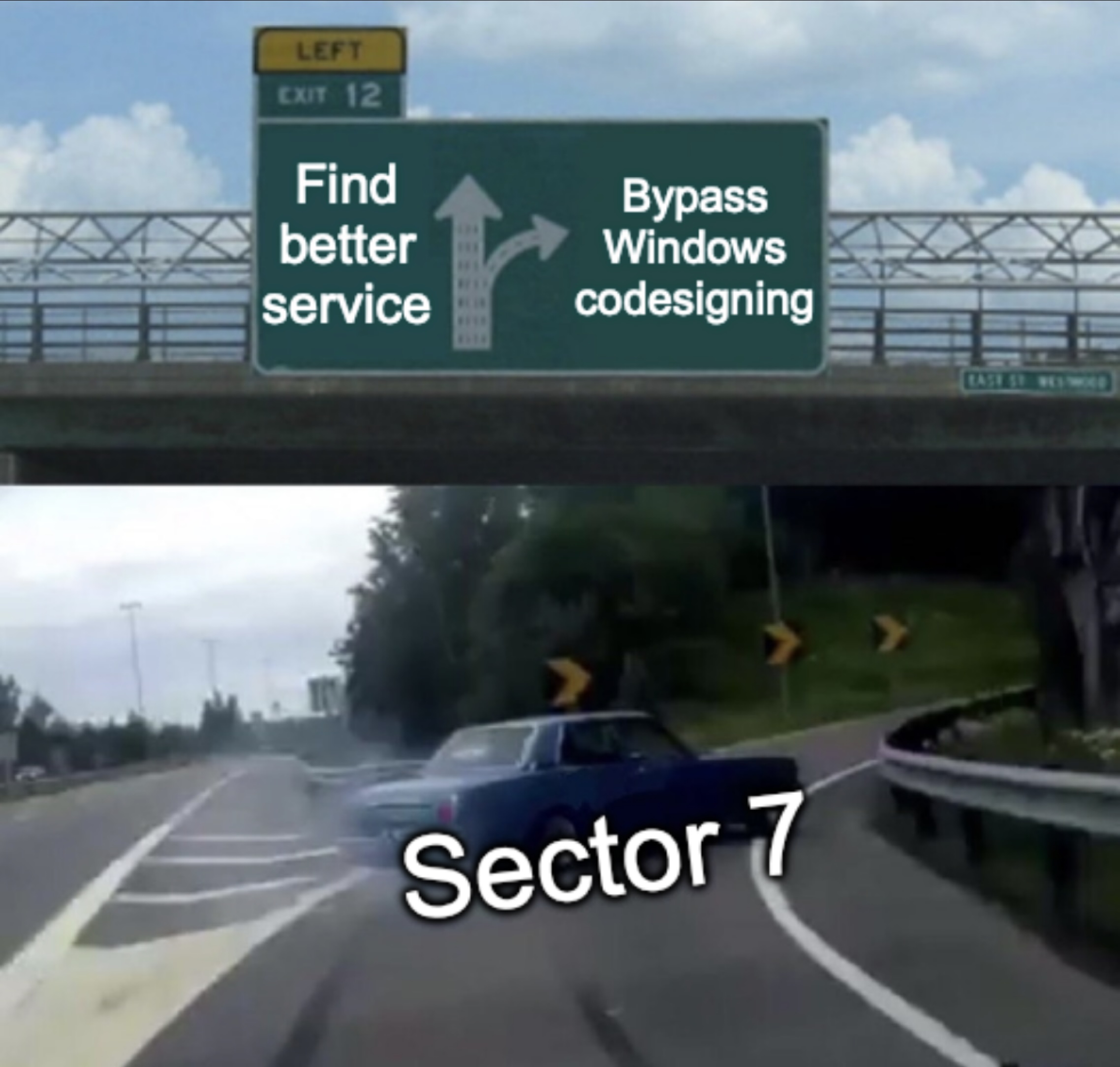 Sector 7 deciding what to research.