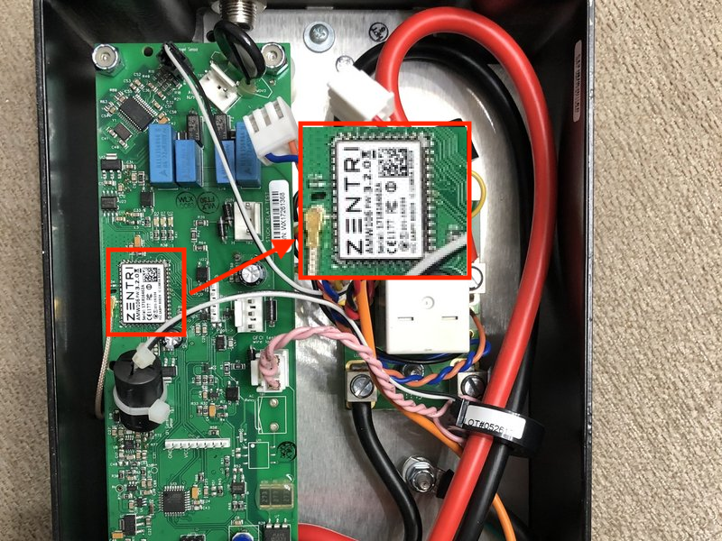 JuiceBox EVSE internal components photo